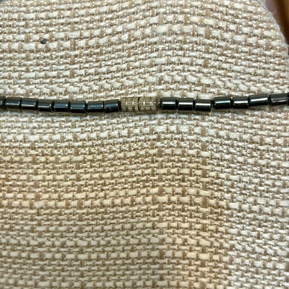 Vintage Hematite with natural stones necklace - Picture 3 of 4